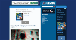 Desktop Screenshot of 3dblog.com.br