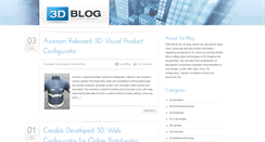 Desktop Screenshot of 3dblog.org